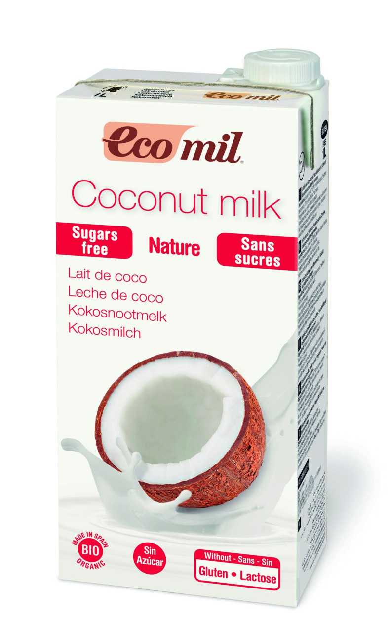 leche de coco sin g...: Beneficios sin gluten